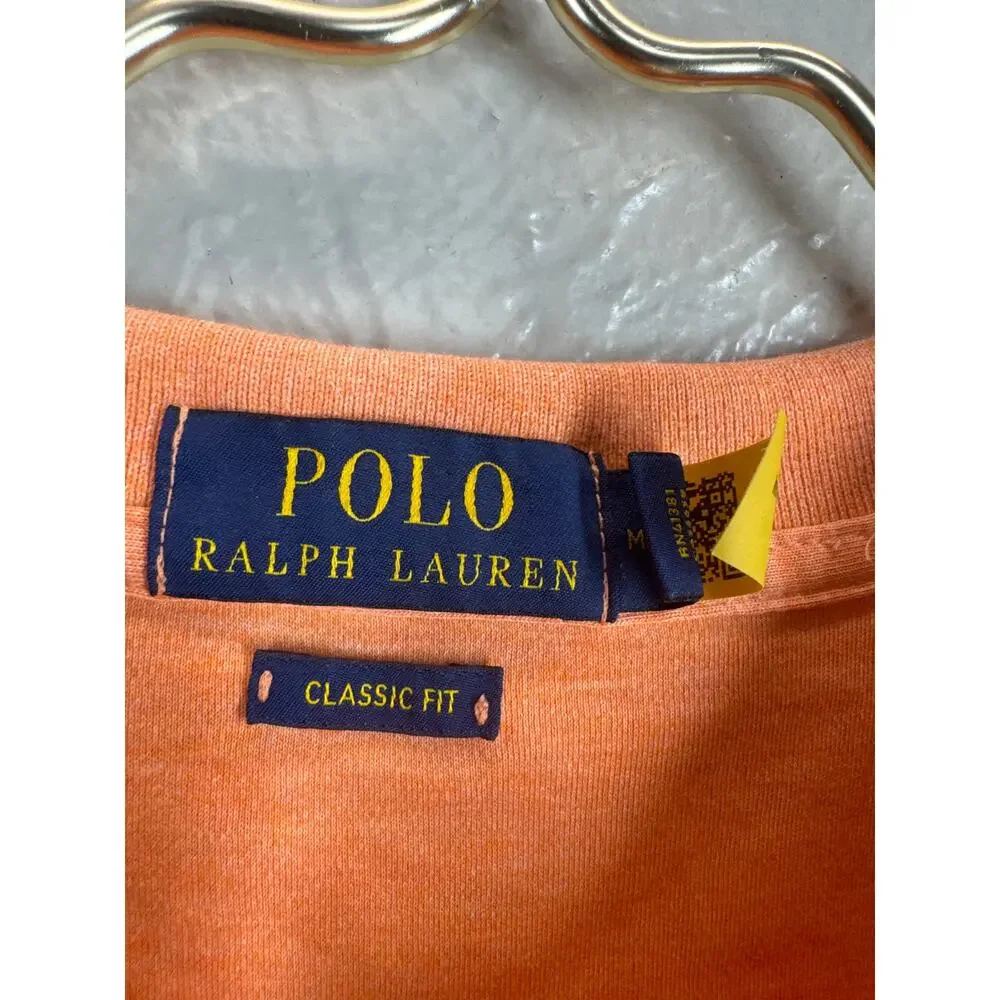 Ralph Lauren Polo Jeans Co. Mens Short Sleeve Classic Fit Polo Shirt Size Medium